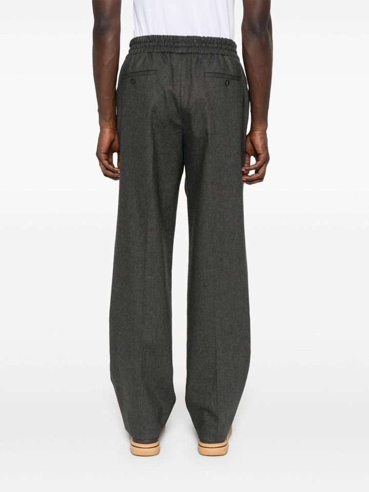 Pantaloni grigi con coulisse 