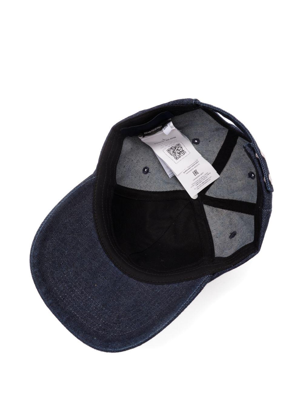 Cappello baseball blu con logo 