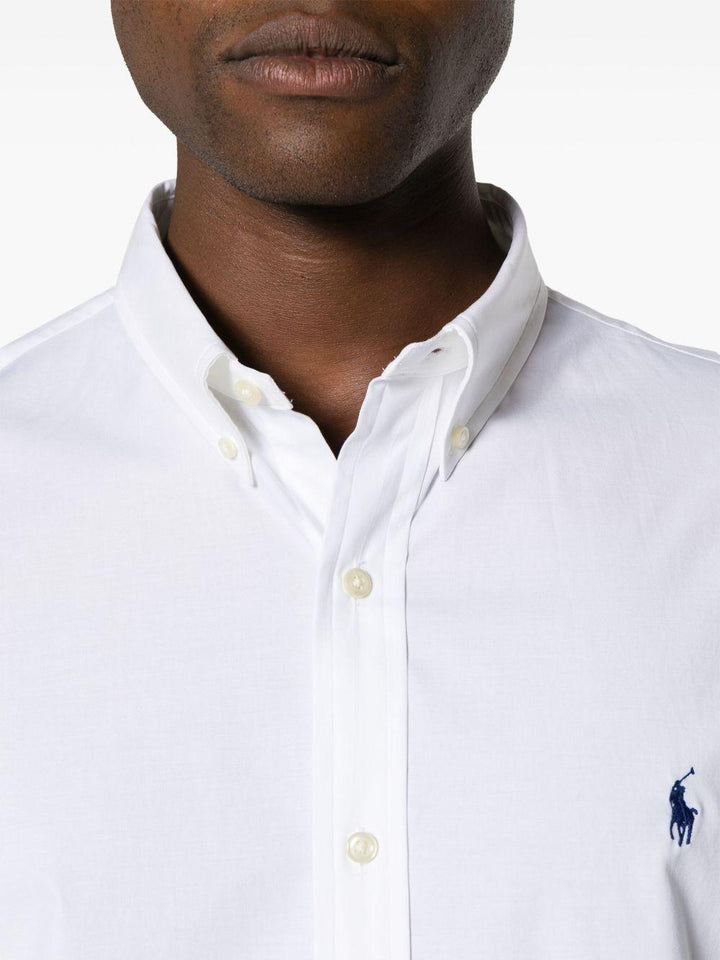 Camicia Polo Pony bianca 