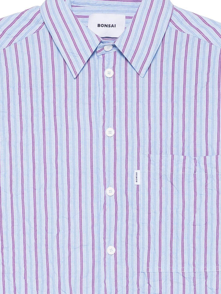 Camicia azzurro polvere botton down 
