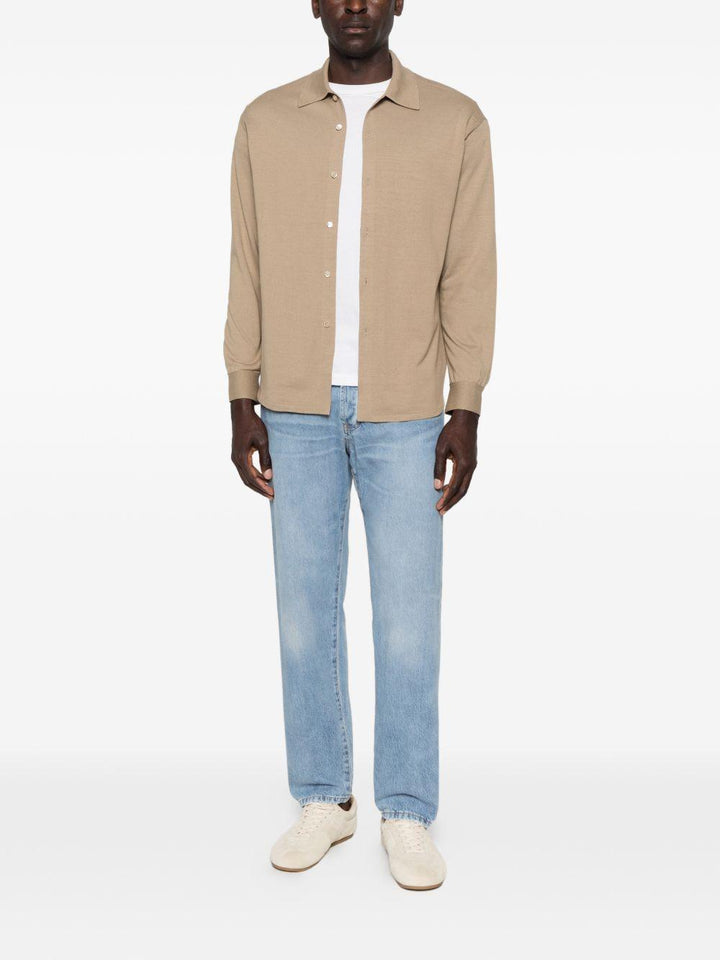 Jeans effetto slavato azzurro chiaro 