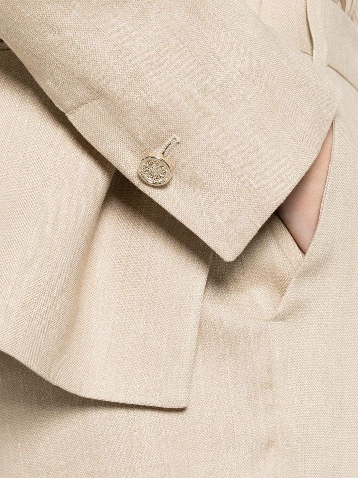 Blazer con bottone singolo 