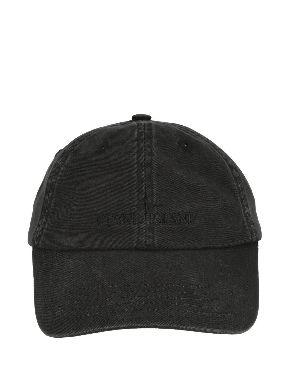 Cappello da baseball nero 