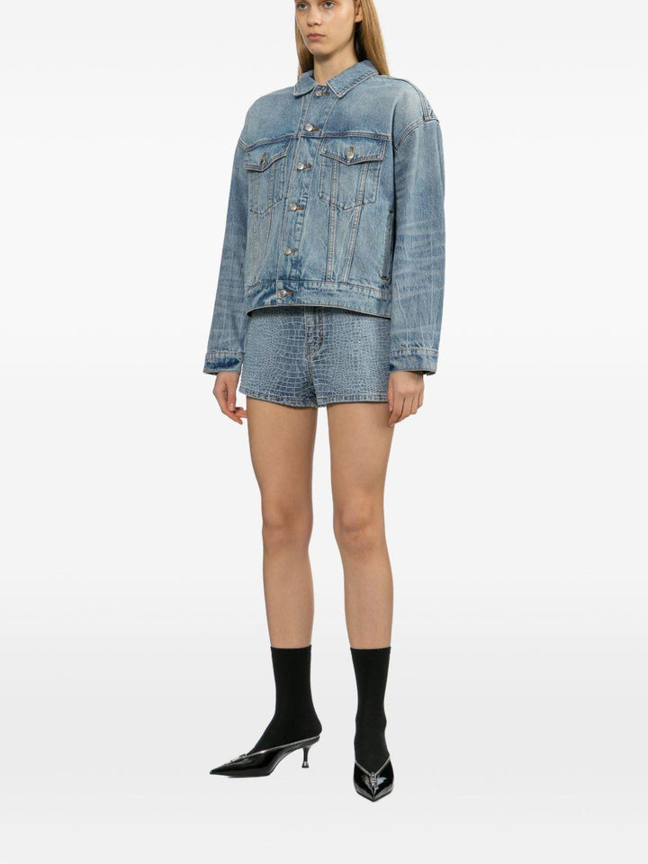Shorts in denim 