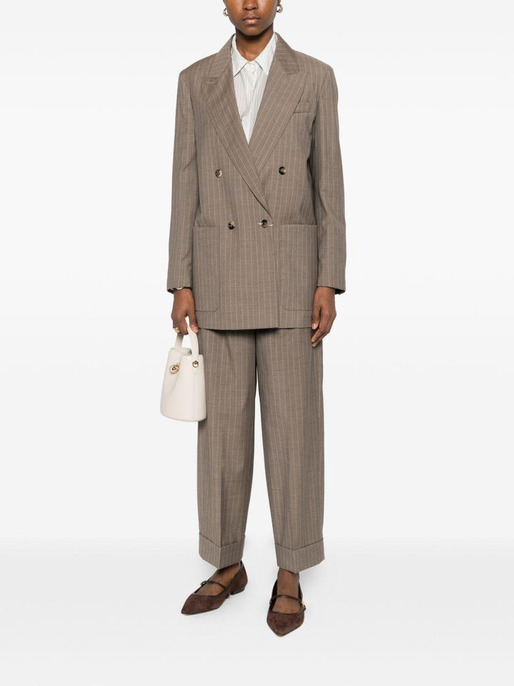 Pantalone gessato Manetta 