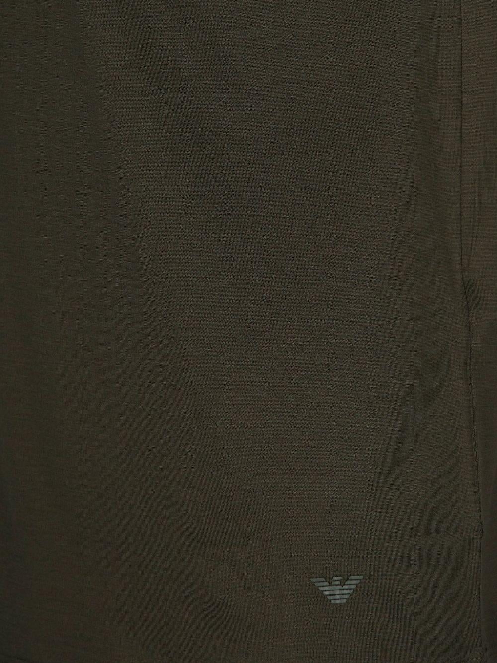 T-shirt verde scuro 