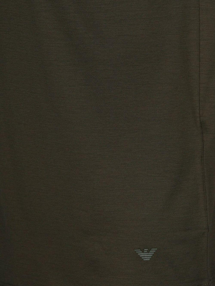 T-shirt verde scuro 