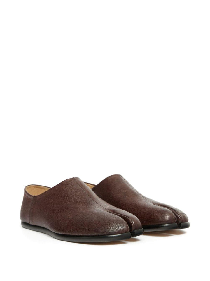 Mocassini Tabi Babouche color cioccolato 