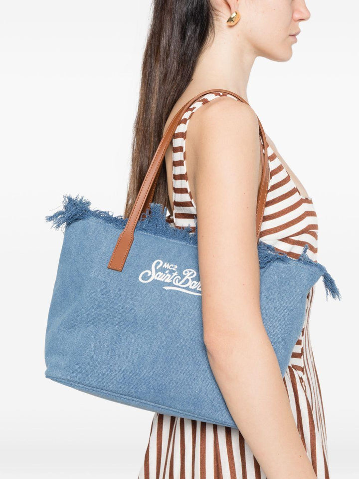 Borsa tote con logo 