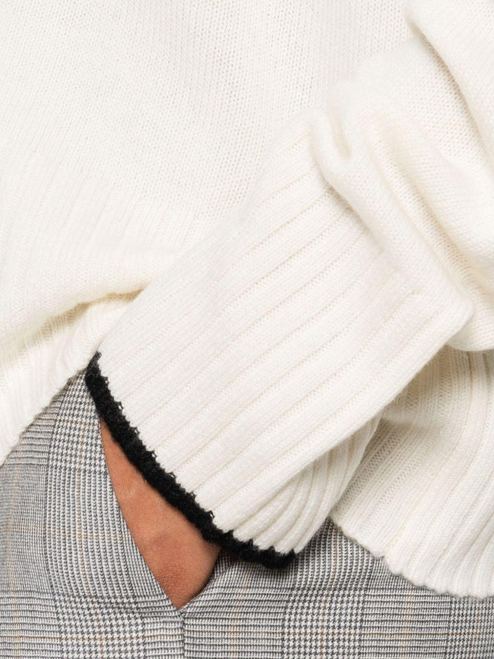 Maglione a collo alto 