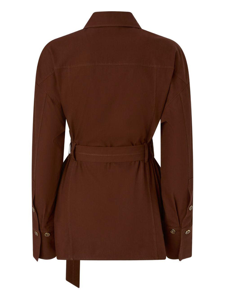 Camicia con cintura 