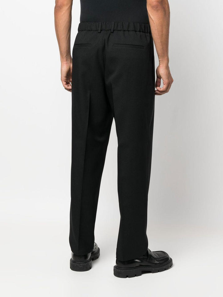 Pantaloni sartoriali dritti neri 