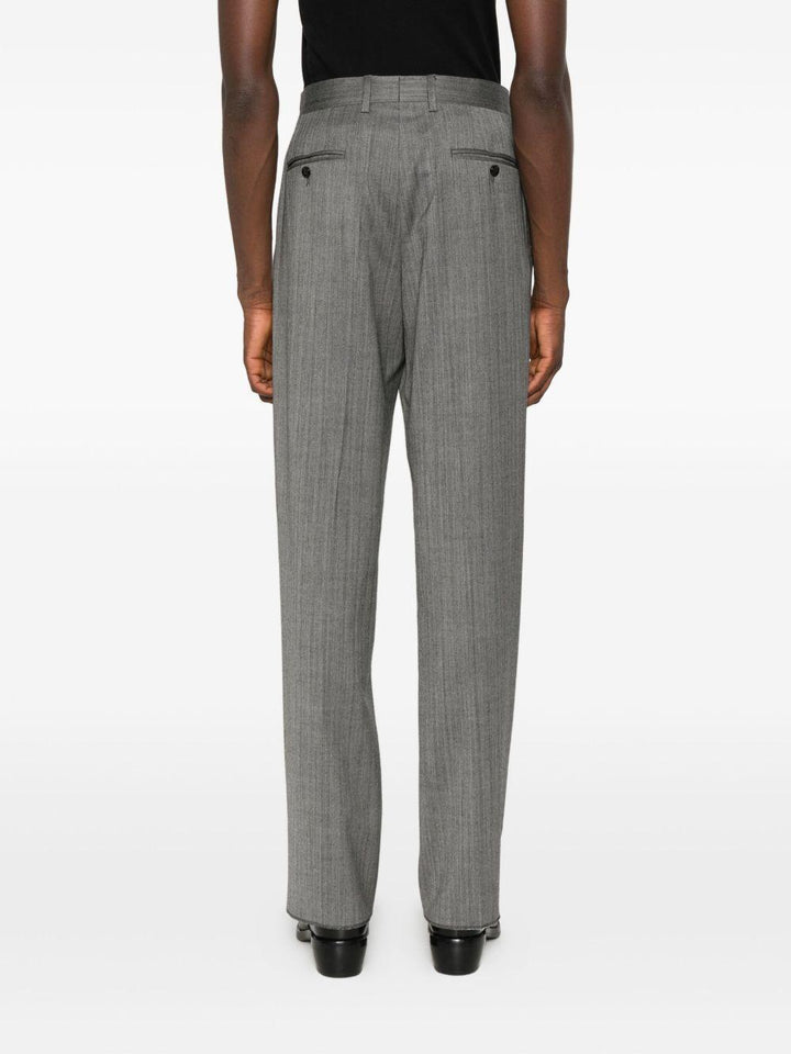 Pantaloni sartoriali grigi dritti 