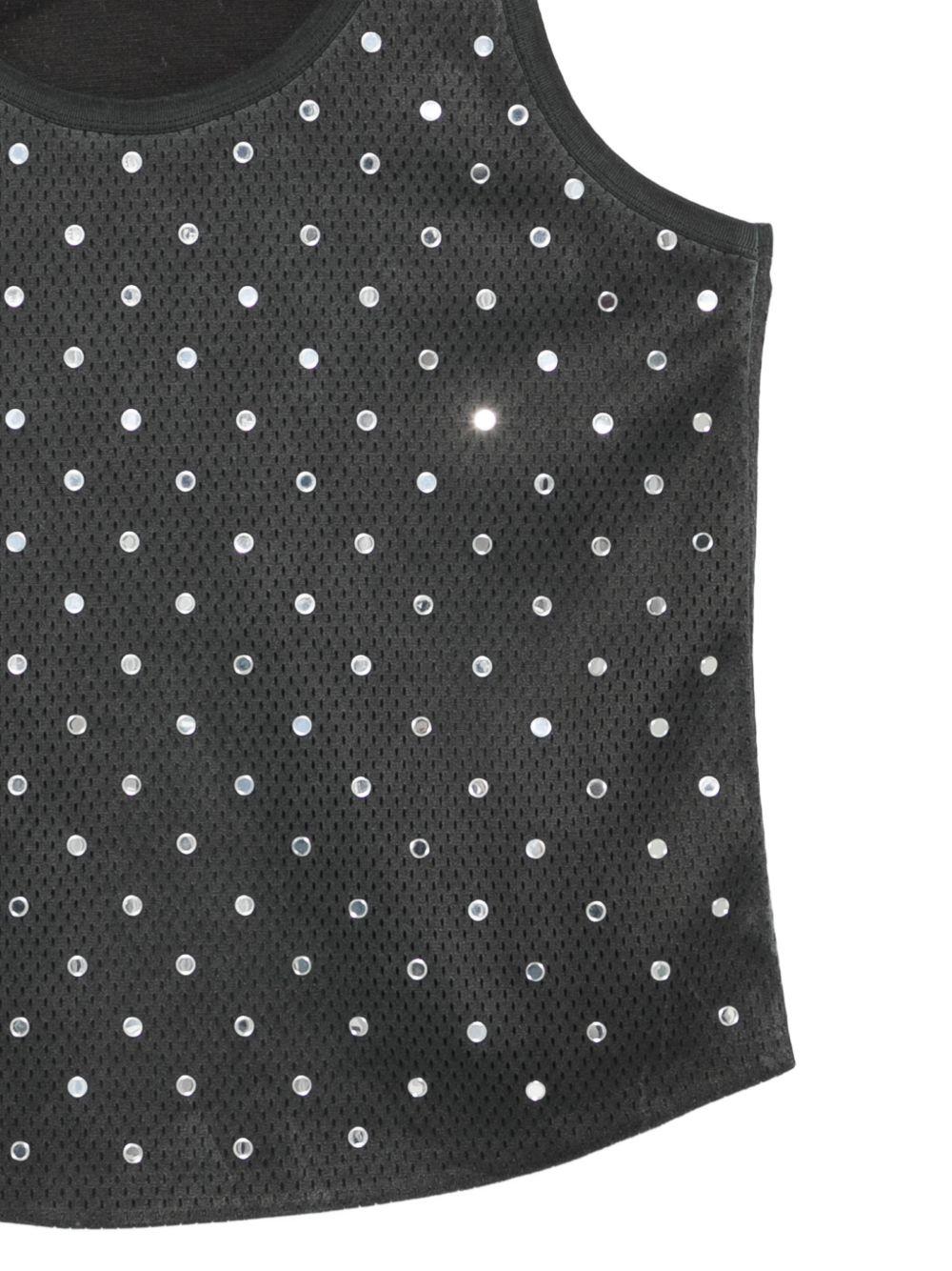 Top con strass 