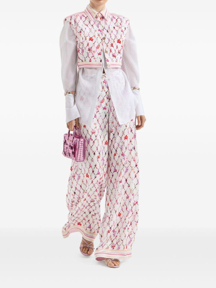 Pantaloni con stampa 