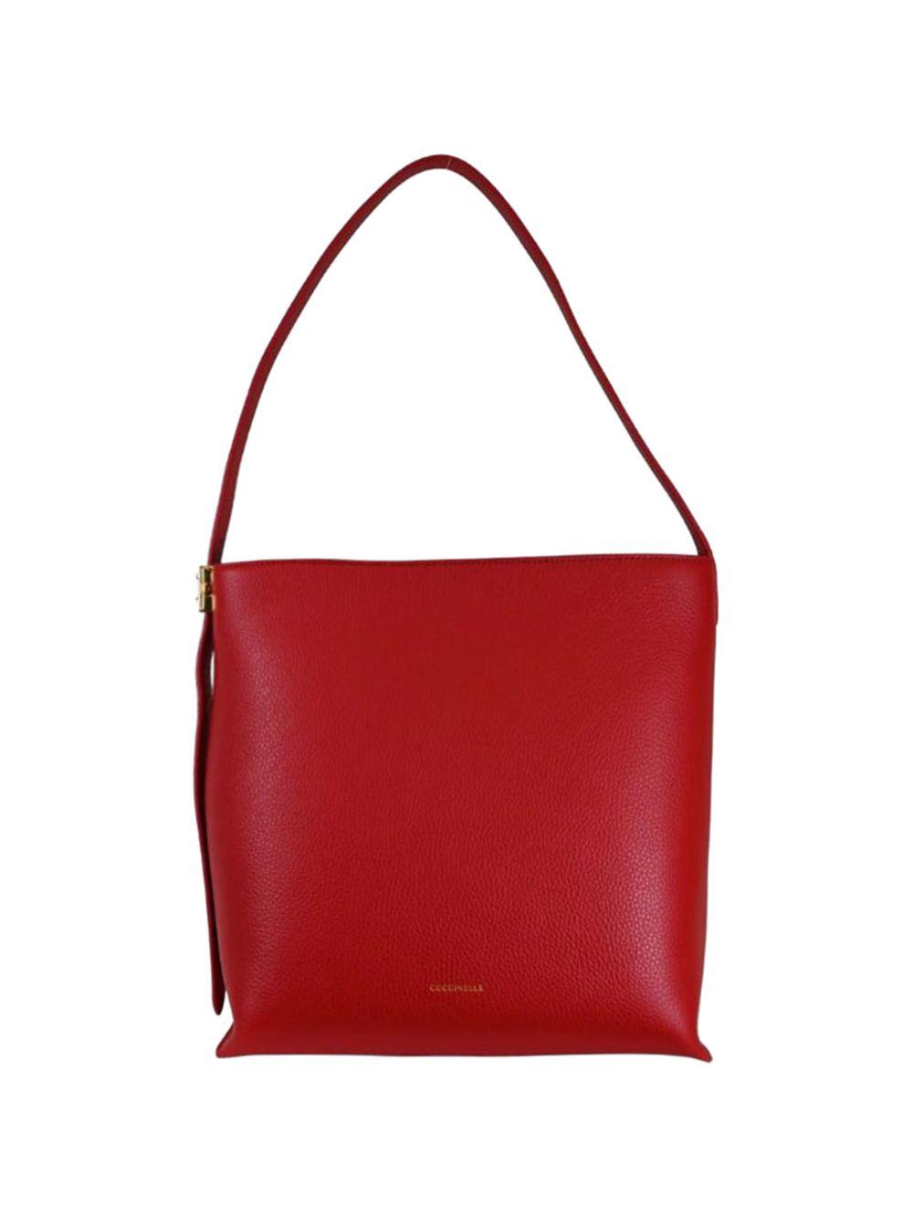 Borsa a spalla con logo 