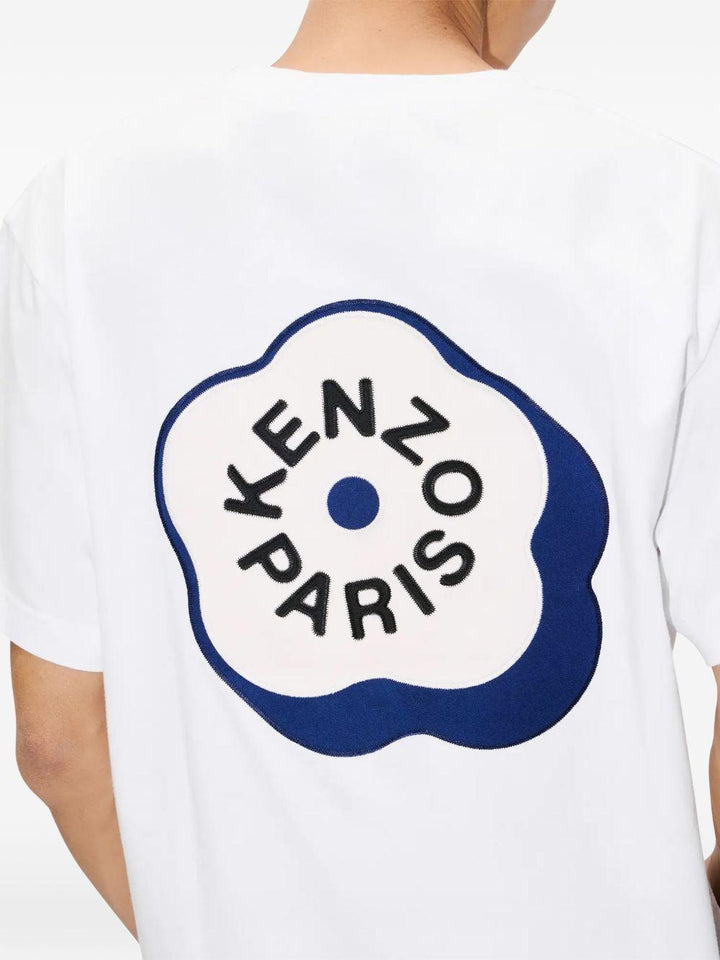 T-shirt bianca flower 