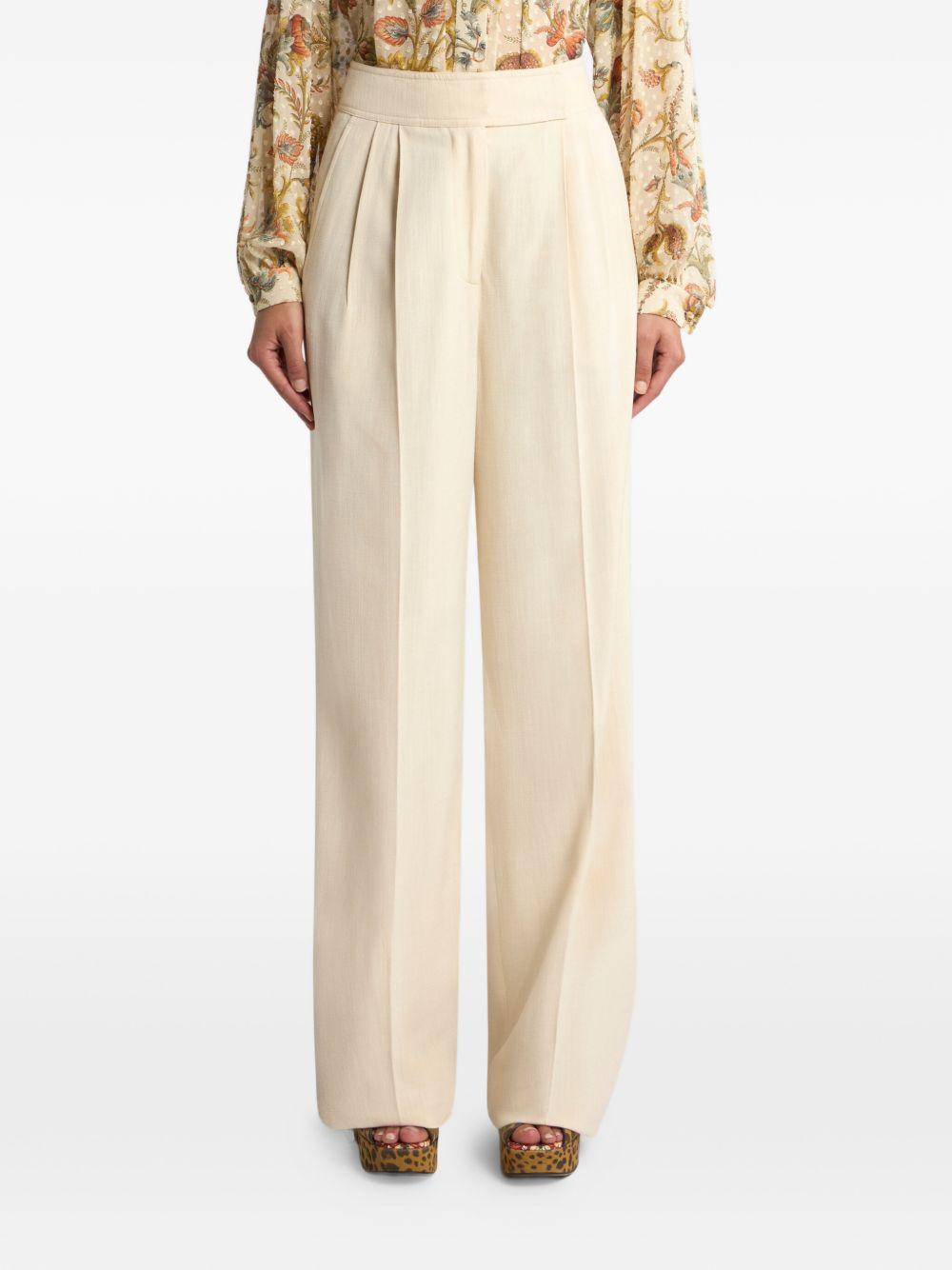 Pantaloni plissé 