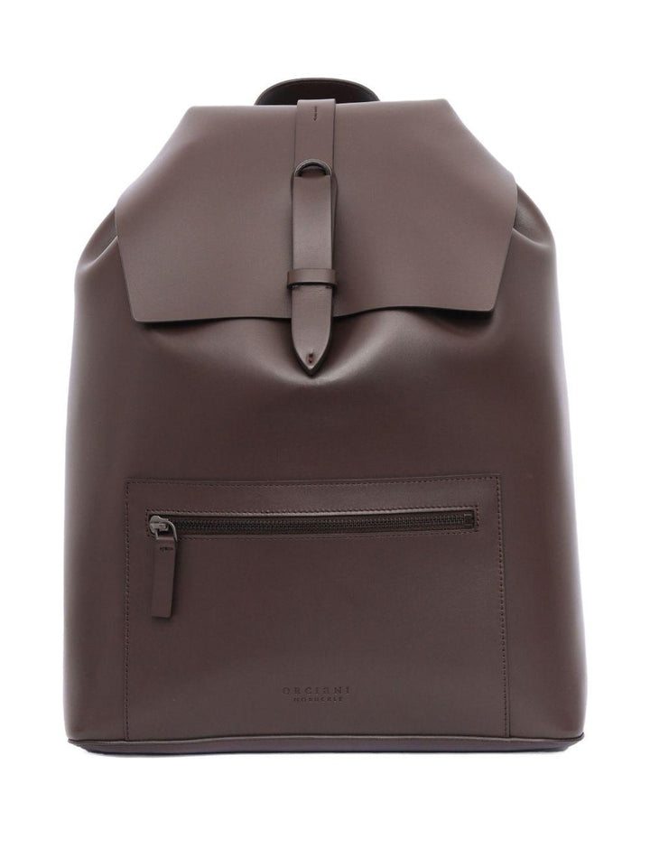 Zaino Alba in pelle marrone 