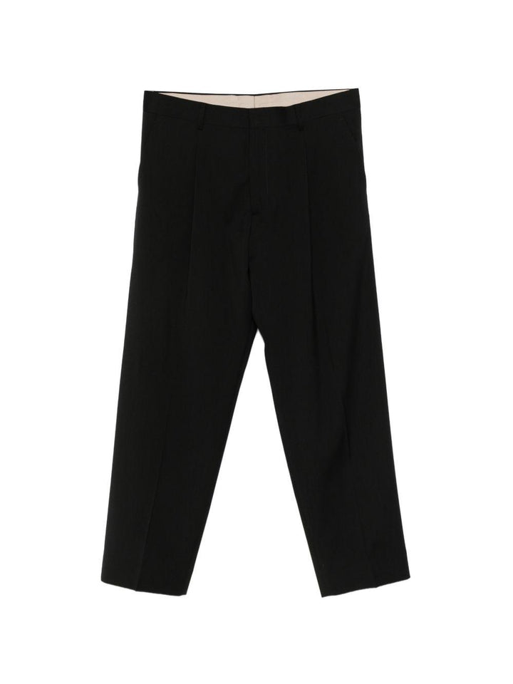 Pantaloni neri dritti 