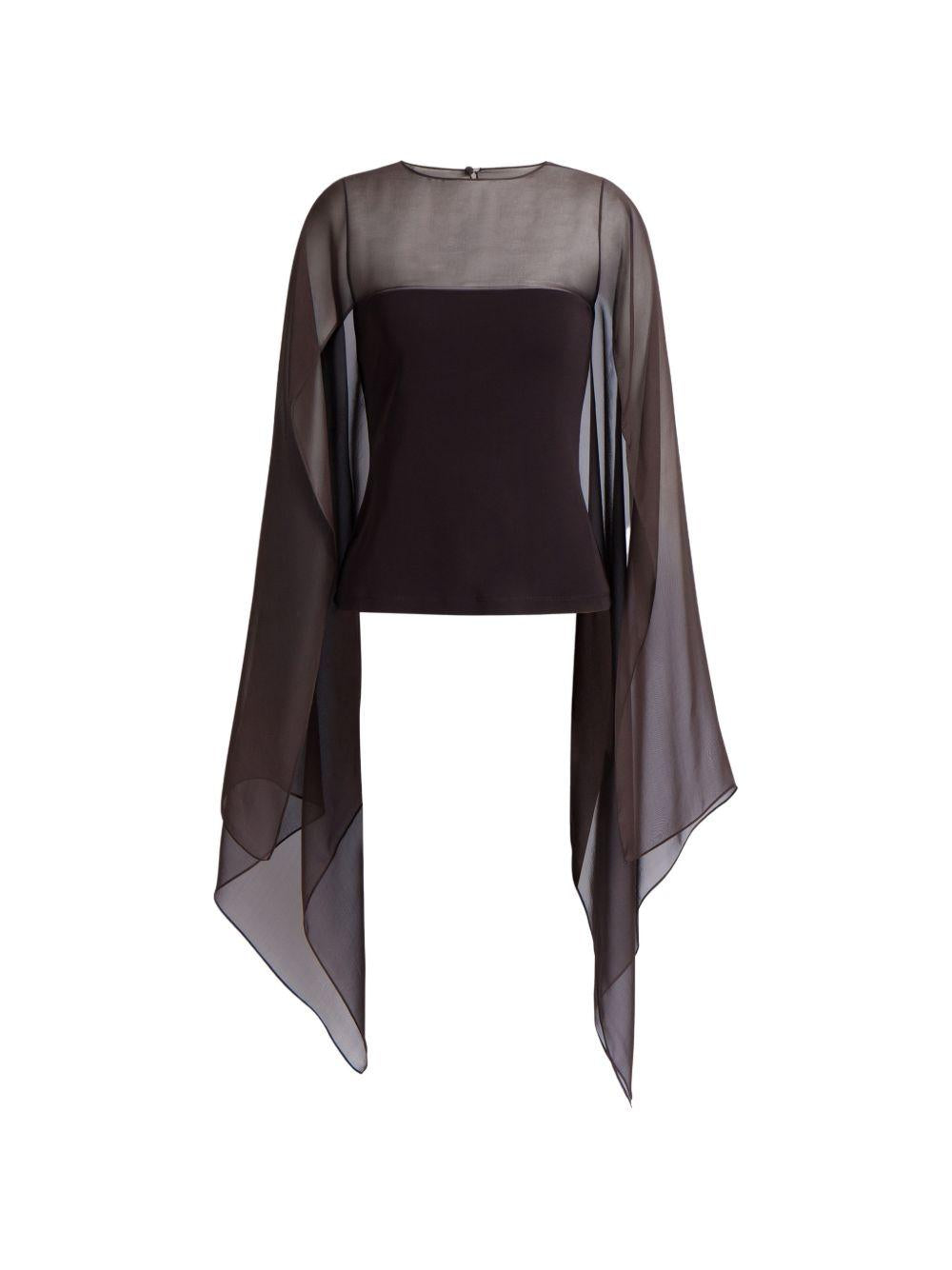 Top con trasparenze 