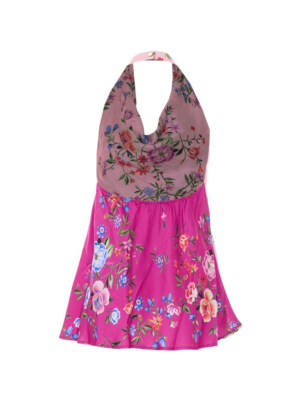 Top a fiori 