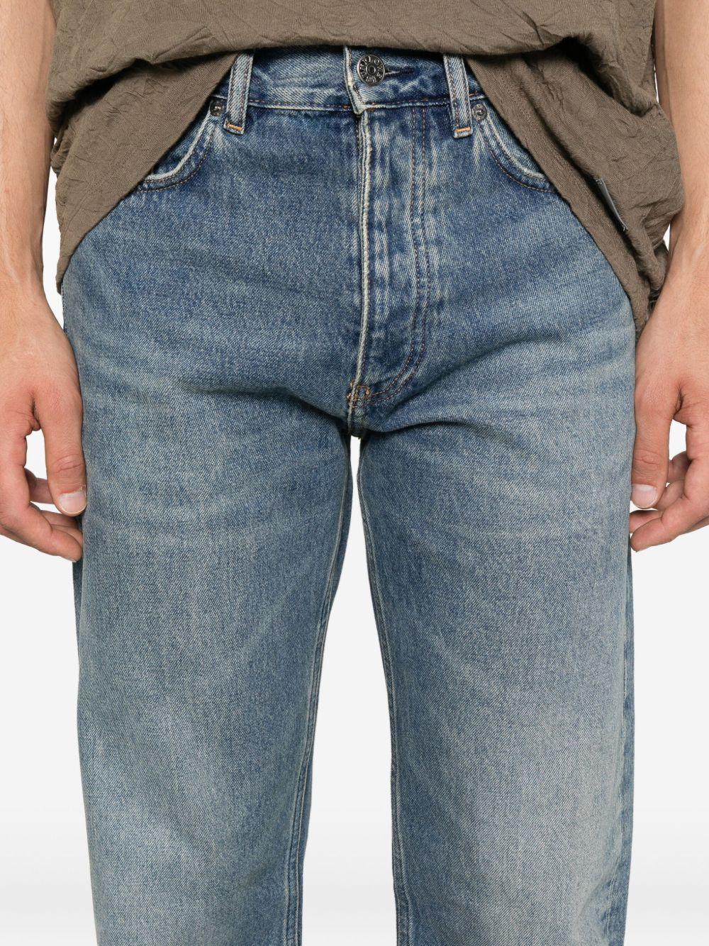 Jeans dritti blu scuro 