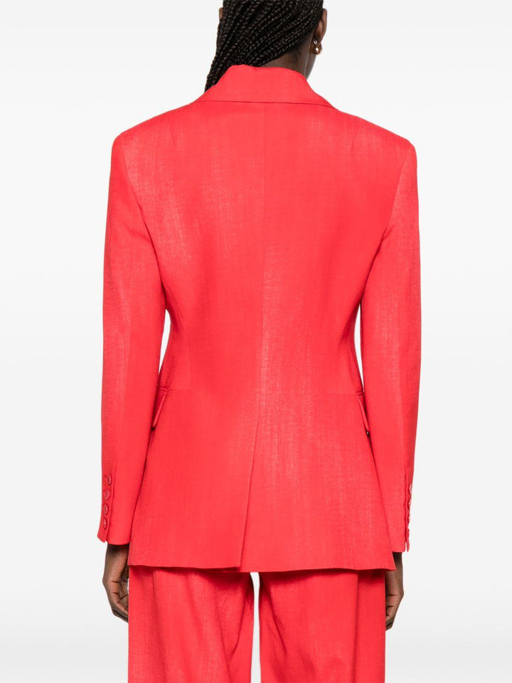 Blazer con tasche con patta 