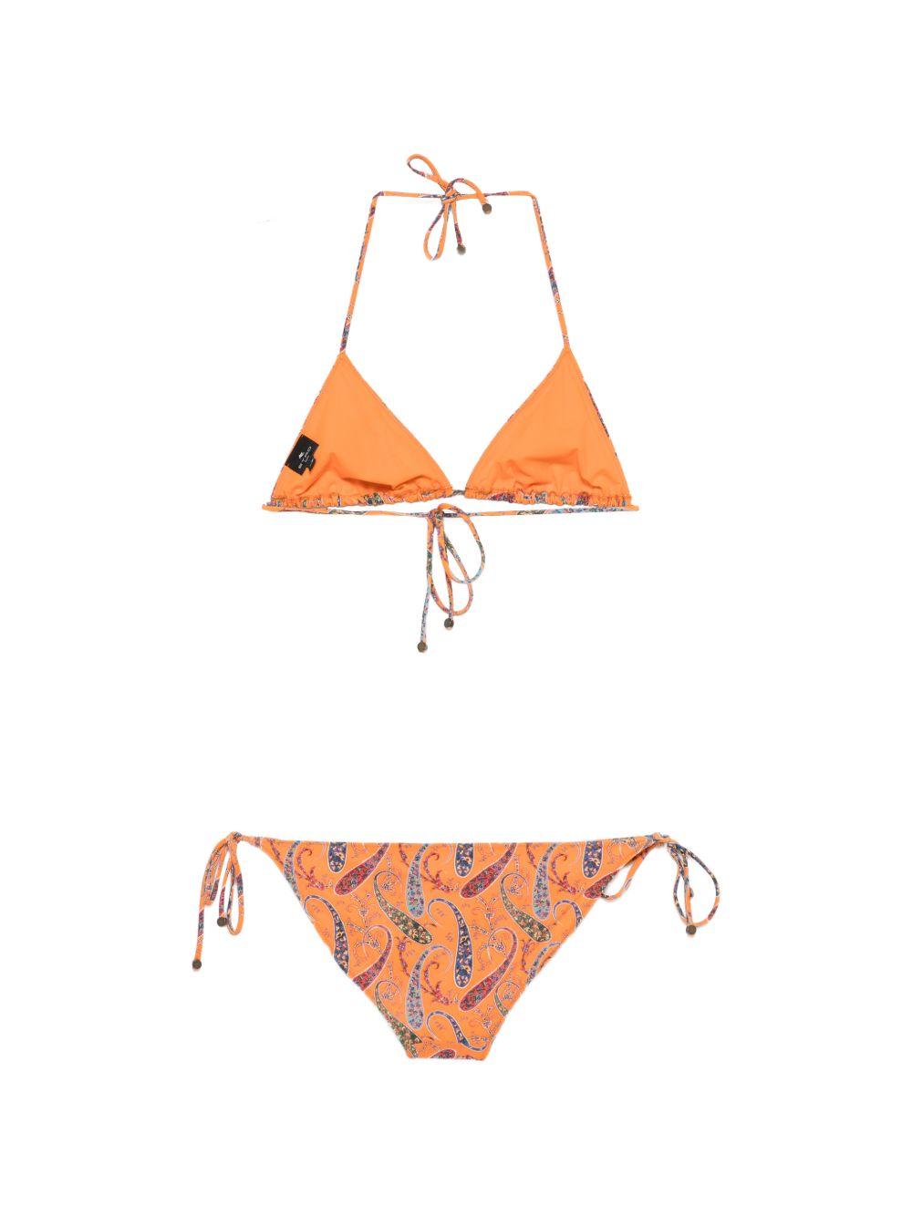 Bikini con stampa paisley 