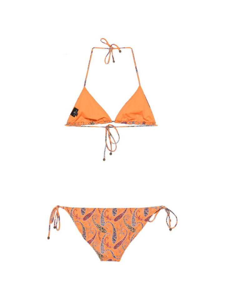 Bikini con stampa paisley 