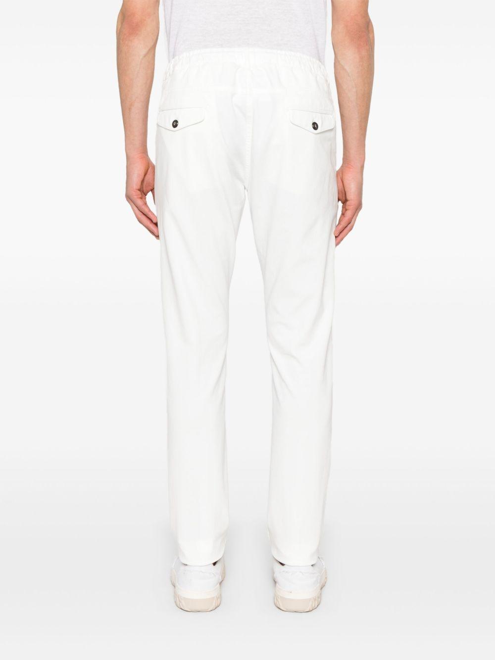 Pantaloni con coulisse bianco 