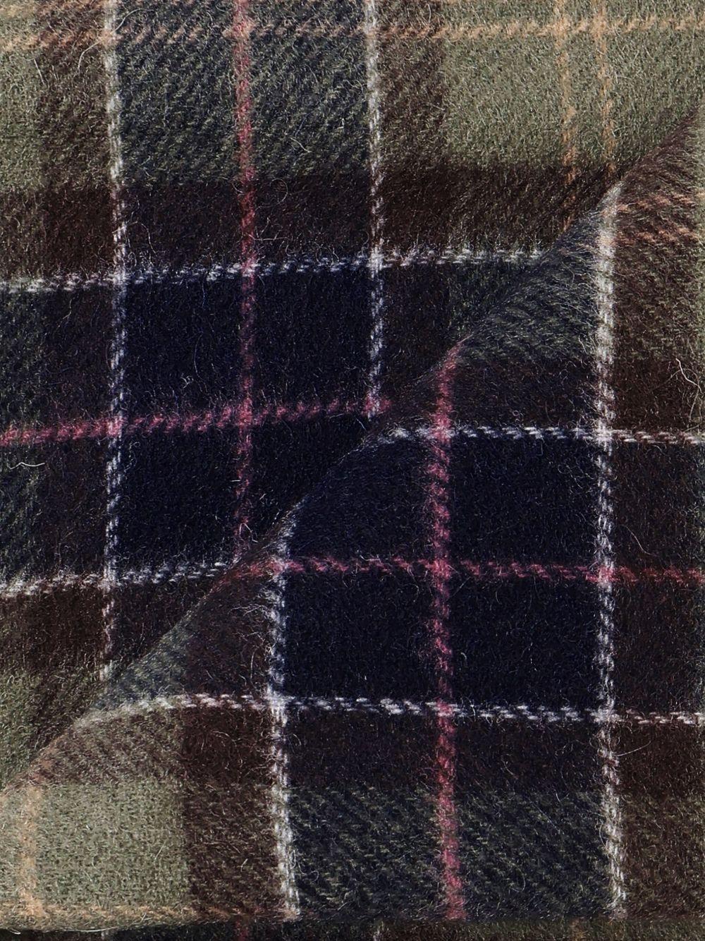 sciarpa tartan verde 