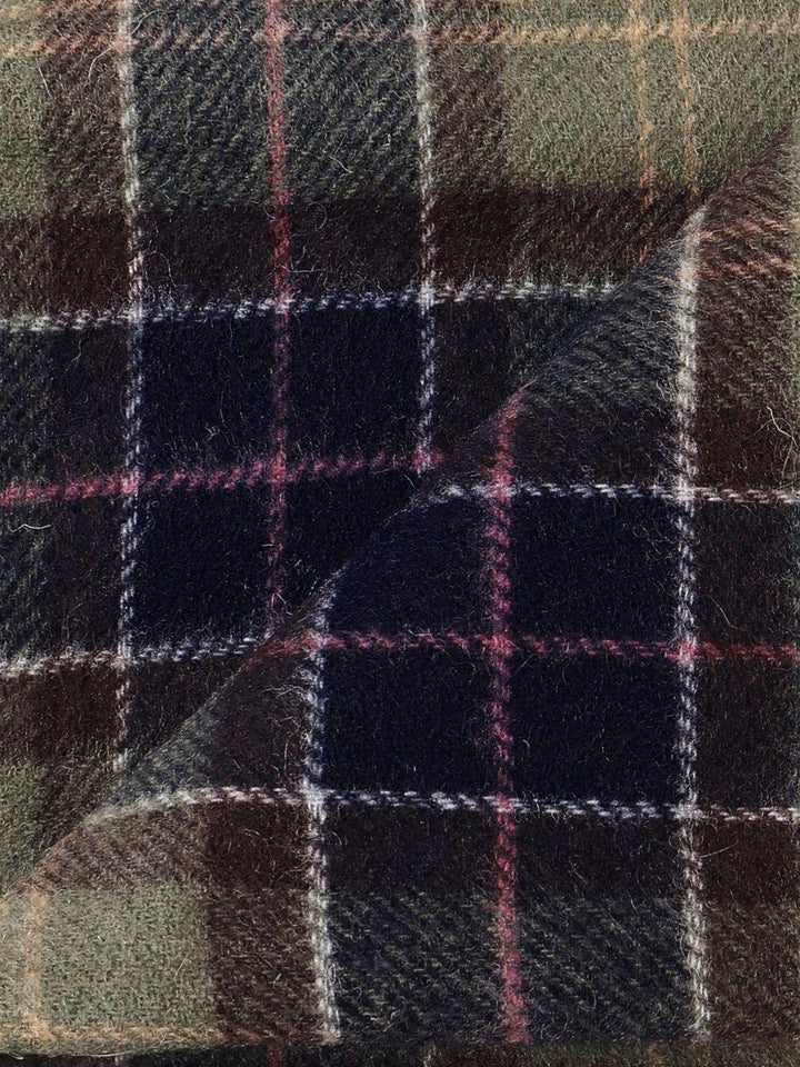 sciarpa tartan verde 