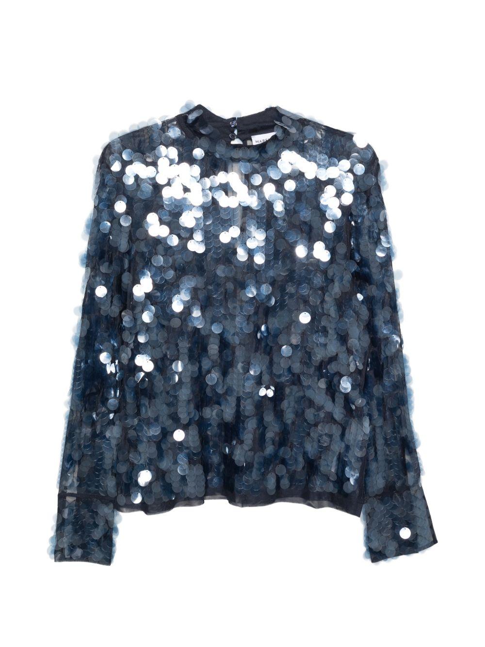 Top Gallo con paillettes 