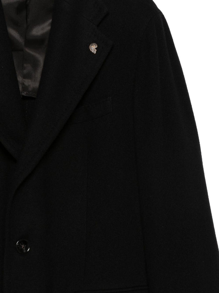 Cappotto nero lungo 