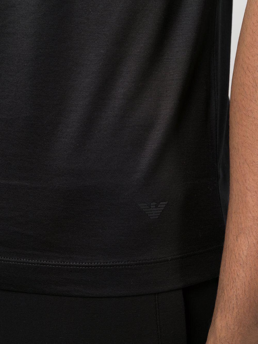 T-shirt nera logo Eagle