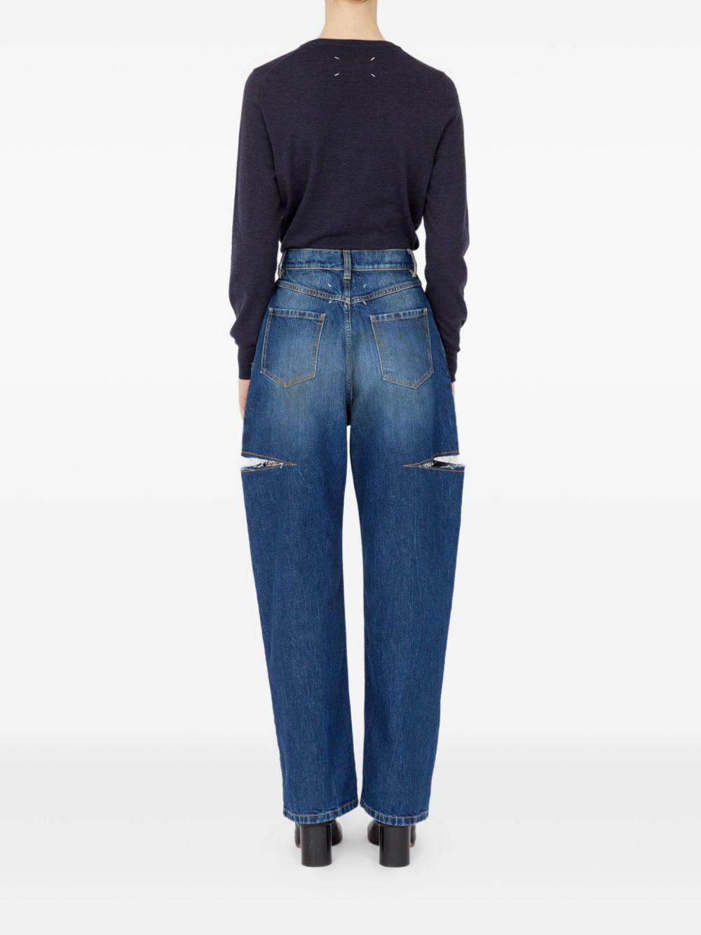 Jeans con dettaglio cut-out 