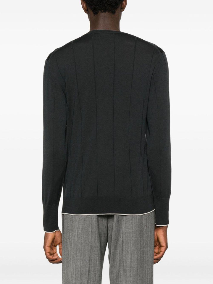 Maglione girocollo nero 