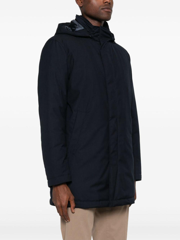 Cappotto imbottito blu navy 