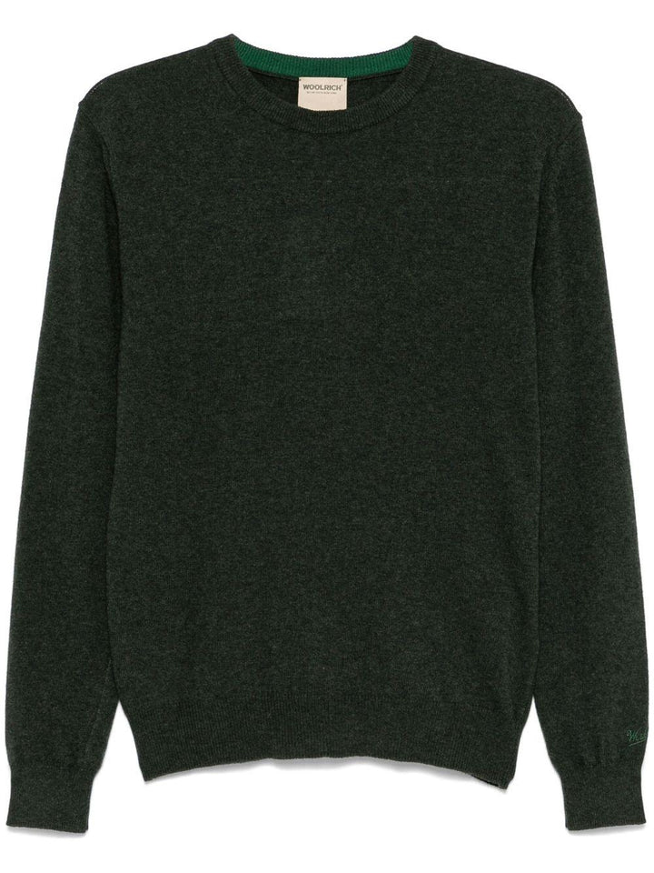 Maglione girocollo grigio scuro