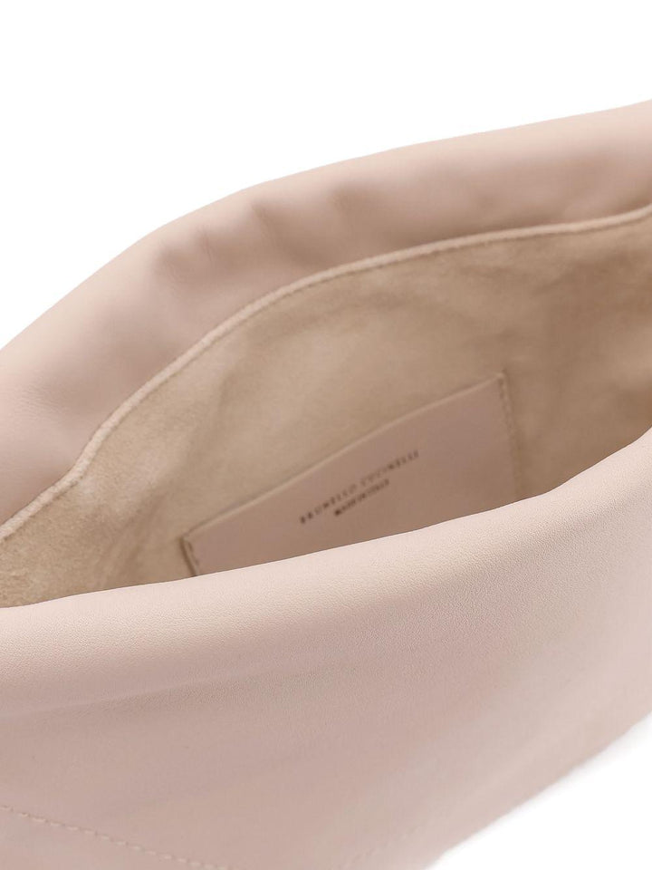 Borsa a spalla con logo 