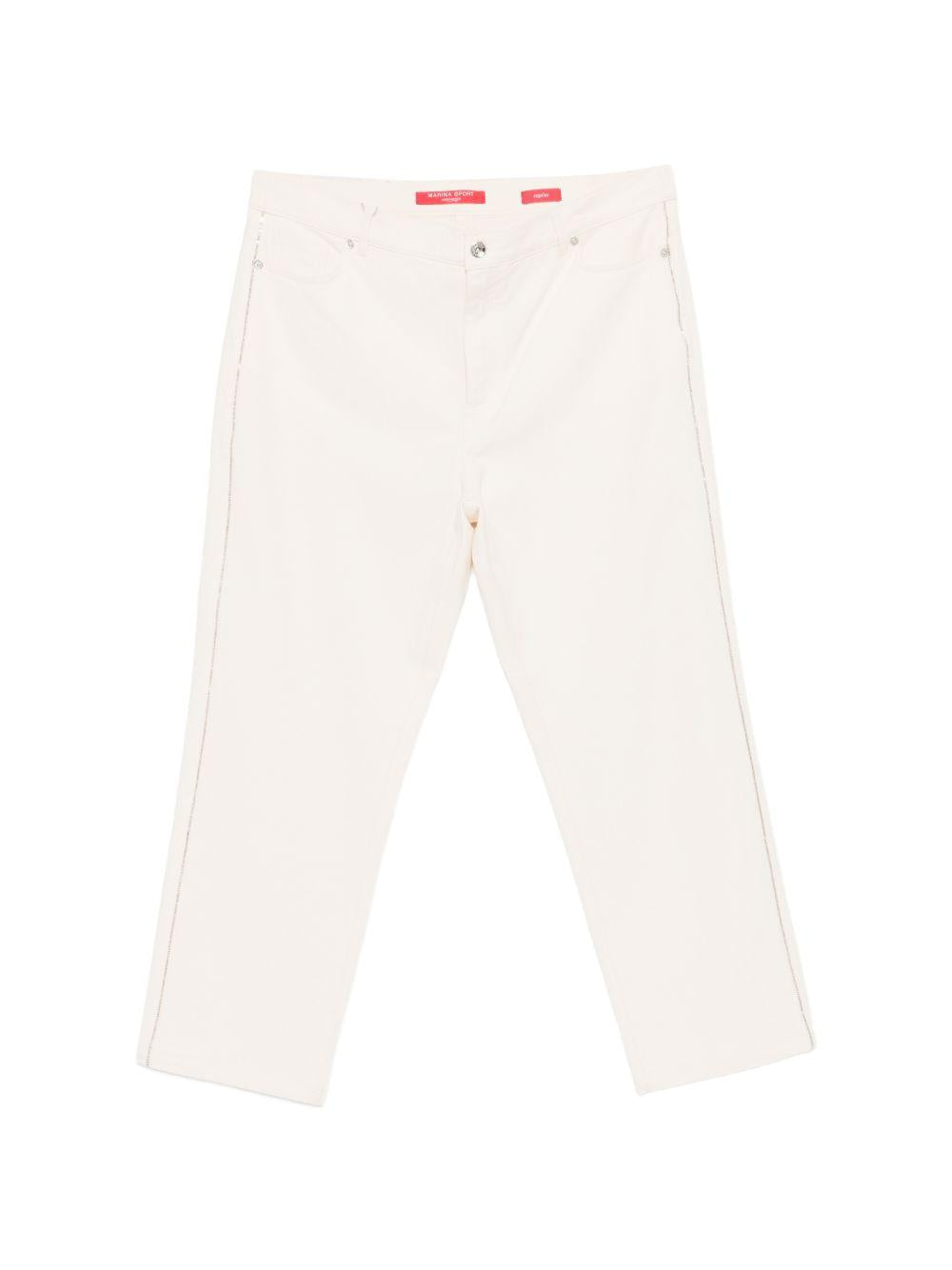 Jeans con bottoni 