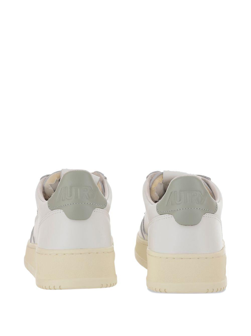 Sneakers Medalist traforate white/sea 