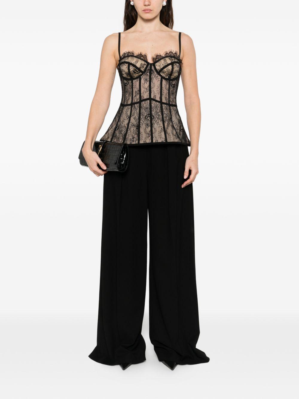 Bustier in pizzo 