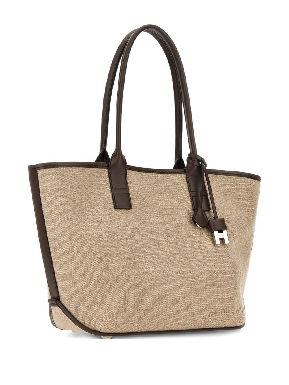 Borsa tote con ciondolo 