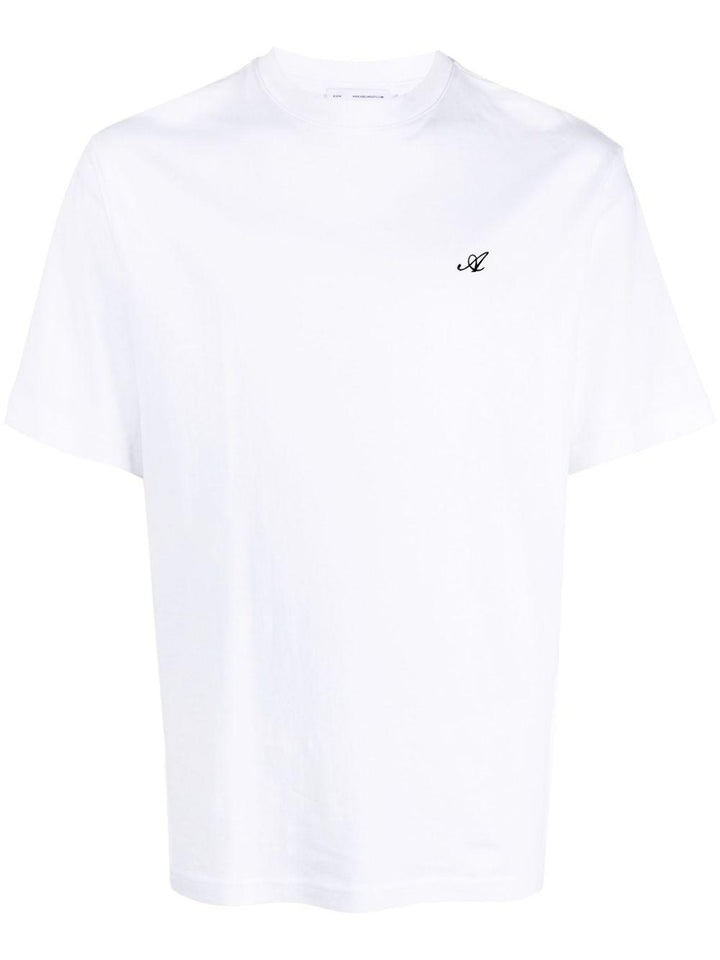 T-shirt con ricamo bianca 