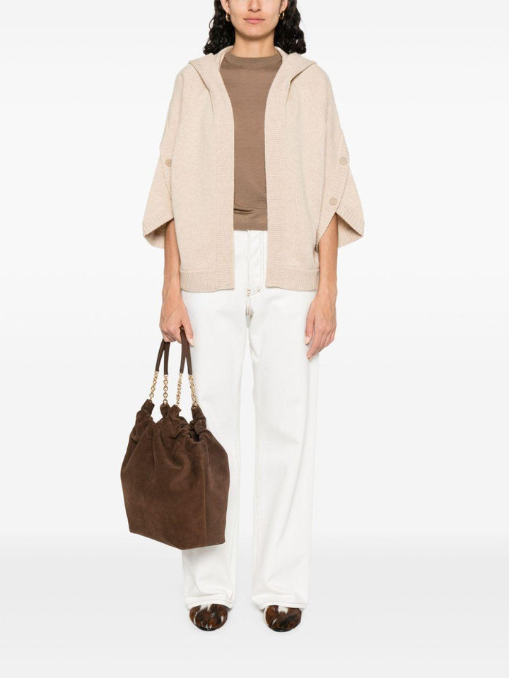 Cardigan con cappuccio Vals 