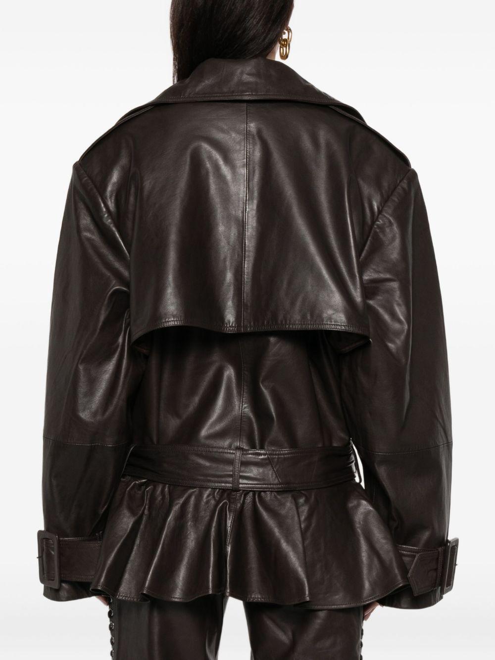 Bomber in pelle 
