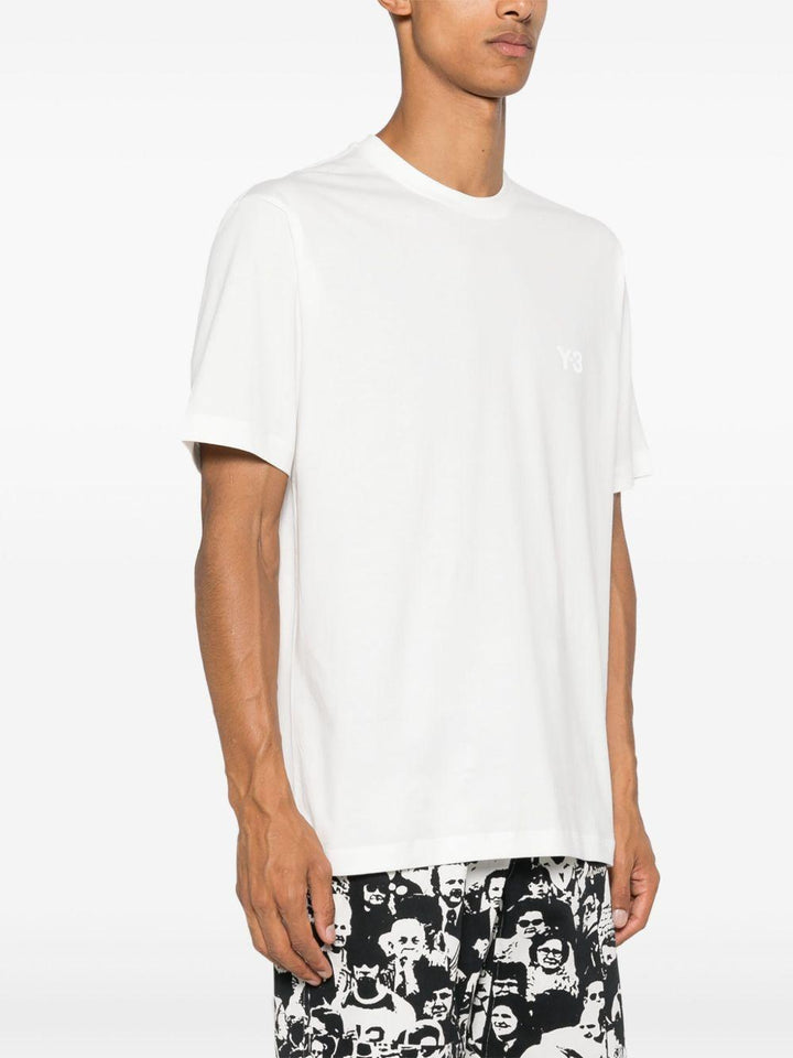 T-shirt bianca logotype 