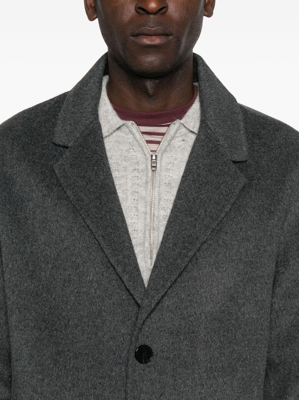 Cappotto monopetto grigio 